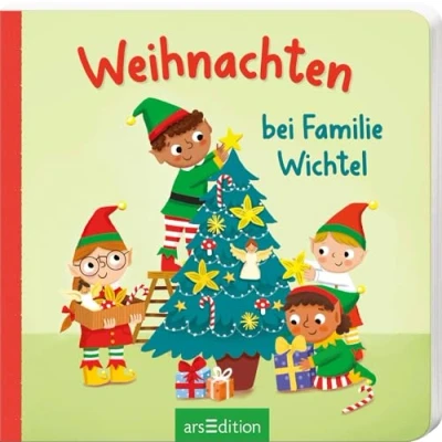 Abbildung von Weihnachten bei Familie Wichtel: Erste weihnachtliche Vorlesegeschichte für Kleinkinder ab 18 Monaten