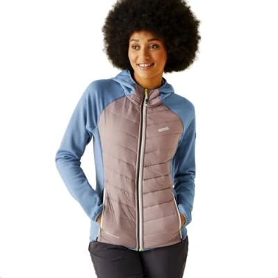 Abbildung von Regatta Damen Hybrid Jackenmantel Gepolsterter Mantel, Heather/Coronet Blue, 34