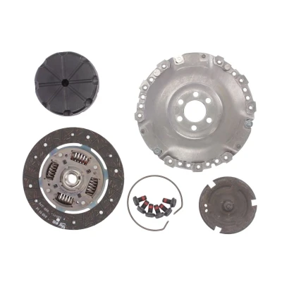 Abbildung von VALEO KIT2P 801437 Kupplungssatz mit Kupplungsdruckplatte, ohne Zentralausrücker Kupplungsscheibe 210 VOLKSWAGEN: GOLF 3, 1 Cabriolet