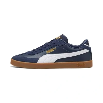 Abbildung von Puma CLUB II ERA Unisex Sneaker low, Größe: 36, Navy/white Leder/synthetik