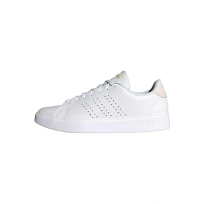 Abbildung von adidas Damen Advantage 2.0 Shoes Schuhe, Cloud White/Putty Mauve/Gold met, 40 2/3 EU