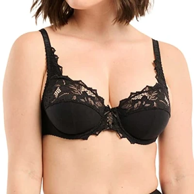 Abbildung von Sans Complexe Damen Push Up COTON D&#039;ARUM Schalen, Spitze, Schwarz, 100EE (Herstellergröße: EU: 85E)