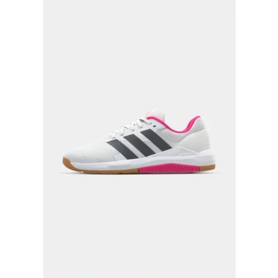 Abbildung von adidas Damen Dropset Base Training Shoes, Cloud White/Grey Five/Shock Pink, 38 EU