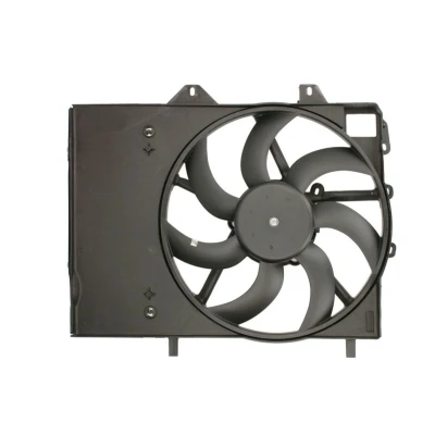 Abbildung von THERMOTEC D8P019TT Lüfter 380 12 320 mit Kühlerlüfterrahmen (Zarge) CITROËN: C3 I Hatchback, C2 PEUGEOT: 1007 Hatchback