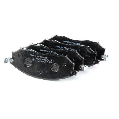 Abbildung von BREMBO P 56 058 Bremsbelagsatz mit akustischer Verschleißwarnung ohne Zubehör NISSAN: Qashqai / Qashqai+2 I, NP300 Navara Pickup