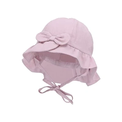 Abbildung von Sterntaler Unisex Kinder Leinen Kinderhut, Rosa, 43 EU