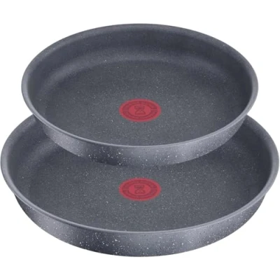 Abbildung von Tefal Ingenio Natural On Kochgeschirr, 3 teilig, stapelbar, Antihaftbeschichtung, Induktion, L7669353
