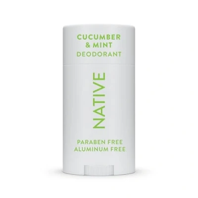 Abbildung von Native Deodorant Natural Vegan, Gluten Free, Cruelty Free of Aluminum, Parabens &amp; Sulfates Born in the USA Cucumber Mint