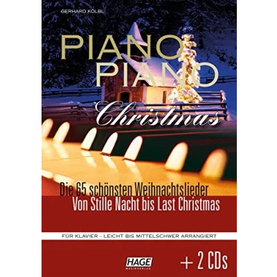 Abbildung von Piano Christmas + 2 CDs: Die 65 schönsten Weihnachtslieder Von Stille Nacht bis Last