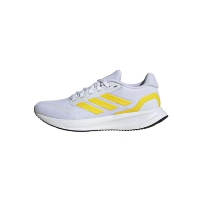 Abbildung von adidas Damen RUNFALCON 5 Running Shoes Laufschuhe, Cloud White/Yellow/Core Black, 39 1/3 EU