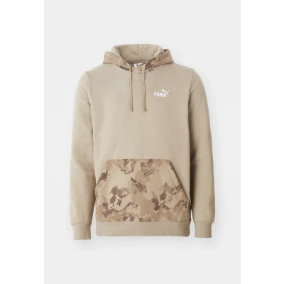 Abbildung von Puma CAMO Kapuzenpullover, Herren, Größe: Large, Ice coffee