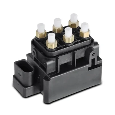 Abbildung von Luftfederung Ventilblock Ventileinheit Kompatibel mit Q7 4LB T o u a r e g 7L6 7L7 7LA Cayenne 9PA Grand Cherokee IV WK WK2 2.5L 6.4L 2002 Heute 7L0698014