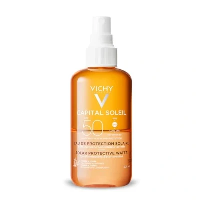 Abbildung von Vichy Capital Soleil Protective Water Enhanced Tan Sonnenschutz SPF 50