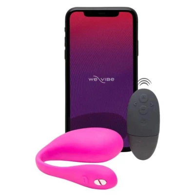 Abbildung von Vibro Ei „Jive 2“ per Fernbedienung und App steuerbar