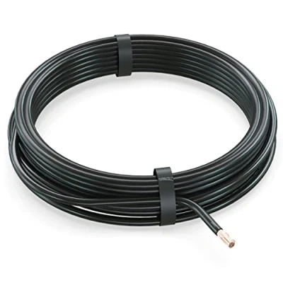 Abbildung von AUPROTEC 5m Fahrzeugleitung 4,0 mm² FLRY B Auto Kabel als Ring Farbe schwarz