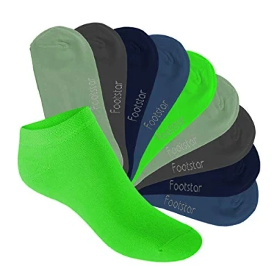 Abbildung von Footstar Kinder Sneaker Socken (10 Paar) Sneak it! Cool Colours 27 30