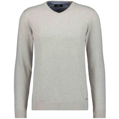 Abbildung von RAGMAN Herren Pullover mit V Ausschnitt Hellgrau 013, XL