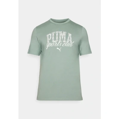 Abbildung von Puma Class Graphic TEE Tshirt print, Herren, Größe: Small, Green moon