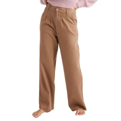 Abbildung von Roxy Attractive Light PANT Stoffhose, Damen, Größe: 30, brown