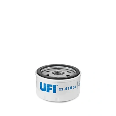 Abbildung von UFI 23.418.00 Ölfilter M 20 X 1,5 mit einem Rücklaufsperrventil Anschraubfilter RENAULT: CLIO 2, MEGANE 3 Grandtour, SCENIC 3, DACIA: Duster Off Road