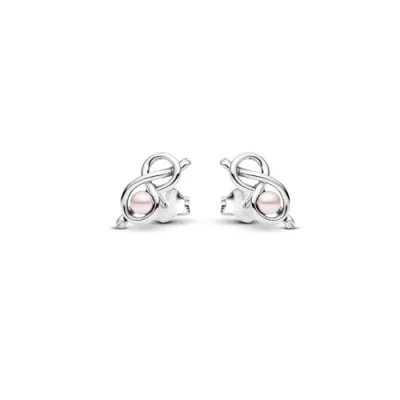 Abbildung von Pandora Damen Ohrringe Silber/Rosa 293761C01