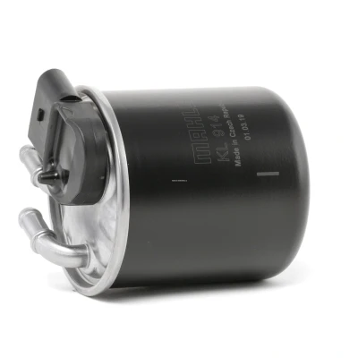 Abbildung von MAHLE ORIGINAL KL 914 Kraftstofffilter Leitungsfilter, mit Filterheizung 10 8,0 MERCEDES BENZ: Sprinter 3.5 T Van, V Class, Vito Minibus