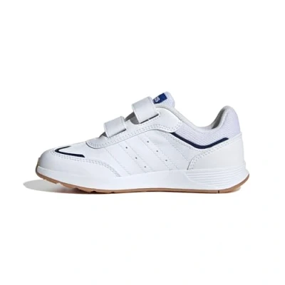 Abbildung von adidas Performance Tensaur Switch Unisex Laufschuh Straße für Kinder, Größe: 33, White/team royal blue/dark blue Schuhe