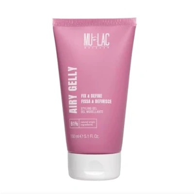 Abbildung von MULAC Airy Gelly Modellierendes Haargel, perfektes Styling, Anti Frizz, definiert und schützt die Frisur vor Feuchtigkeit, verleiht Volumen, ohne das Haar zu versteifen oder beschweren.
