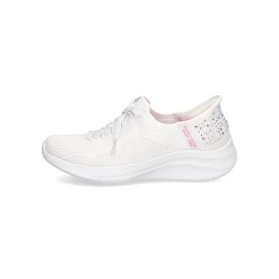 Abbildung von Skechers Slip On Sneaker »ULTRA FLEX 3.0 SHINING GLITZ«, Komfortschuh, Slipper, mit coolen Glitzer Nieten