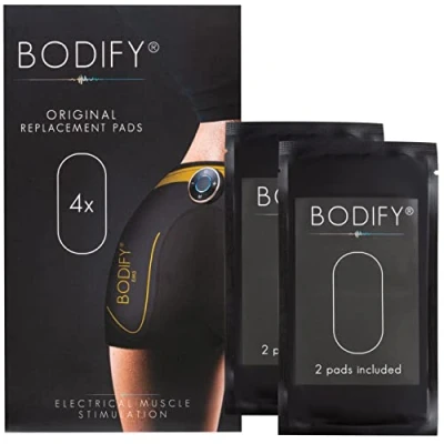 Abbildung von Bodify Original Ersatz Pads 2er Set (Ohne Controller) für EMS Potrainer Pro Po Muskeltrainer Männer und Frauen