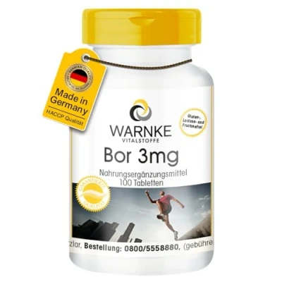 Abbildung von Bor 3 mg Tabletten