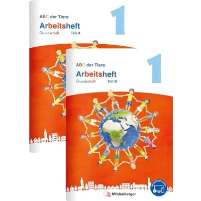 Abbildung von ABC der Tiere 1 Neubearbeitung Arbeitsheft Grundschrift, Teil A und B (ABC 2023)