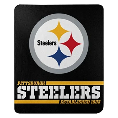Abbildung von Pittsburgh Steelers Offizielle NFL Decke, Fleecedecke in 127 x 152 cm