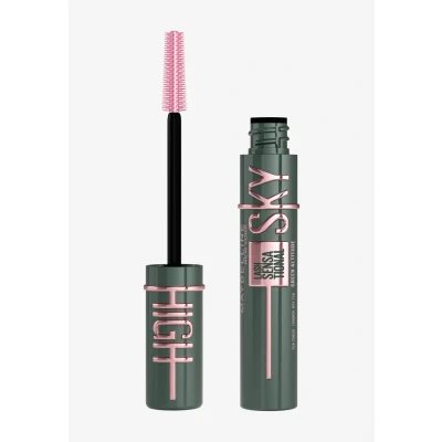 Abbildung von Maybelline New York Lash Sensational Green Altitude, dunkelgrüne Mascara für ein auffälliges Augen Make Up, Extreme Länge &amp; volles Volumen, Intensiver Look, Sky High, 7 ml