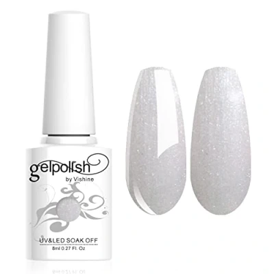 Abbildung von vishine 8 ml Nagellack Gel Semi Permanent UV LED den 298 Farben Verschiedenen für Nail Art Maniküre C02