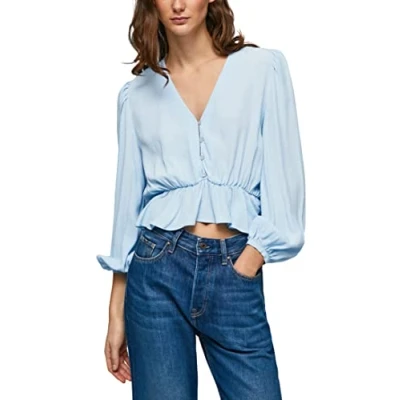 Abbildung von Pepe Jeans Edita Bluse, Damen, Größe: XS, Bay