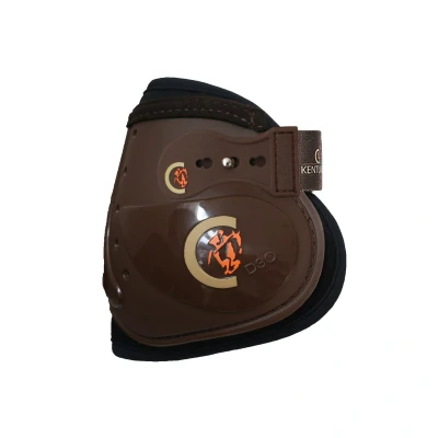Abbildung von Kentucky Horsewear Kugelschützer Moonboots Elastic Braun Warmblut