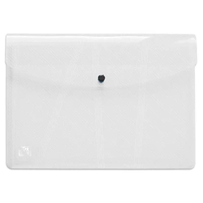 Abbildung von Oxford hawai Brieftaschen A4, aus Kunststoff, transparent, 5er Pack