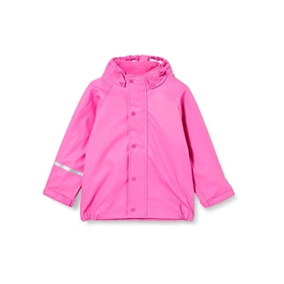 Abbildung von CareTec Unisex Kinder Rain Jacket Pu W/O Fleece Regenjacke, Real Pink (546), 80 EU