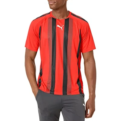 Abbildung von PUMA Herren Teamliga Trikot T Shirt, Rot/Schwarz/Weiß, XX Large
