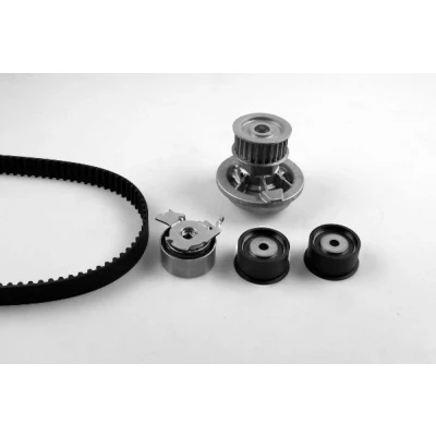 Abbildung von HEPU PK03164 Wasserpumpe + Zahnriemensatz 168 OPEL: Astra G CC, Coupe, Caravan