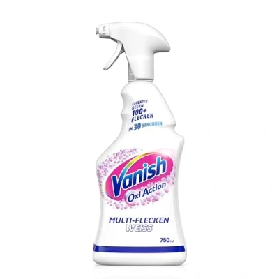 Abbildung von Vanish Oxi Action Multi Flecken Vorwaschspray Wirksam gegen alle Arten von Für die Vorbehandlung weißer Wäsche 1 x 750 ml
