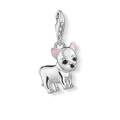 Abbildung von Thomas Sabo Damen Charm Anhänger Chihuahua Club 925 Sterling Silber 1488 041 21