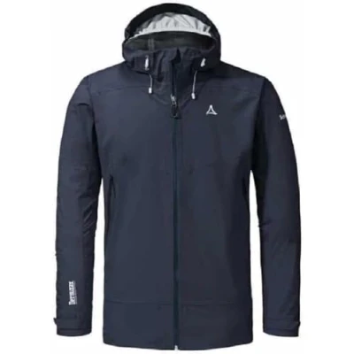 Abbildung von Schöffel Herren 2.5L Jacket Vistdal M, nachhaltige Regenjacke aus pflanzenbasiertem ecodear Bio Nylon, wasserdichte Outdoor Jacke, winddicht &amp; atmungsaktiv dank Dermizax Membran