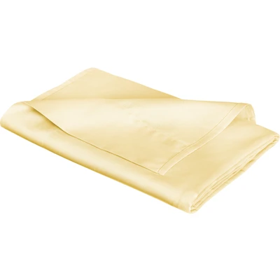 Abbildung von fleuresse L Uni Colours Bettlaken, Mako Satin, Vanille, 220 x 260