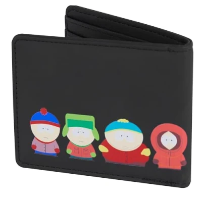 Abbildung von South Park Herren Portmonee, Slim Geldbörse Kartenetui für Karten, Scheine und Ausweis Geschenke Männer