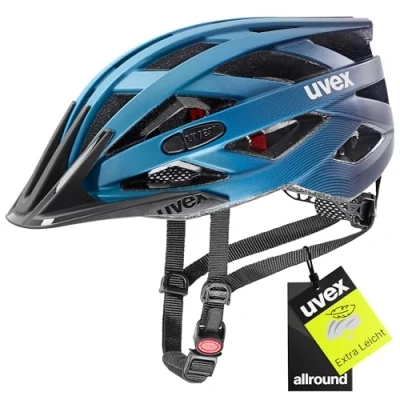 Abbildung von uvex i vo cc Leichter Allround Helm für Damen und Herren individuelle Größenanpassung erweiterbar mit LED Licht deep Space matt 52 57 cm