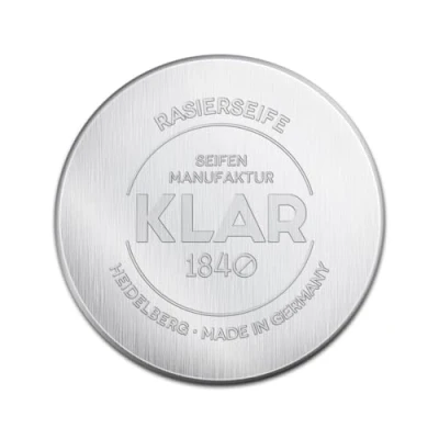 Abbildung von Klar Seifen Rasierseife Lemongrass, 110g, im Alutiegel, geeignet für empfindliche bis trockene Haut, Duft exotisch frisch, Seife 10000728