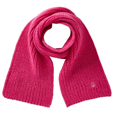 Abbildung von United Colors of Benetton Mädchen SCIARPA IN Maglia 105HCU006 Schal, Rosa, M