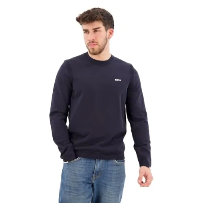 Abbildung von BOSS EVER Strickpullover, Herren, Größe: Large, Dark blue